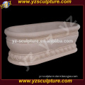 high quality indoor carved pink marble bathtub for sale